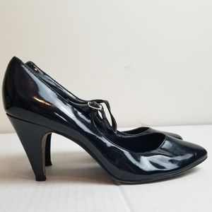 ALDO Patent Leather Retro Mary Jane Heels